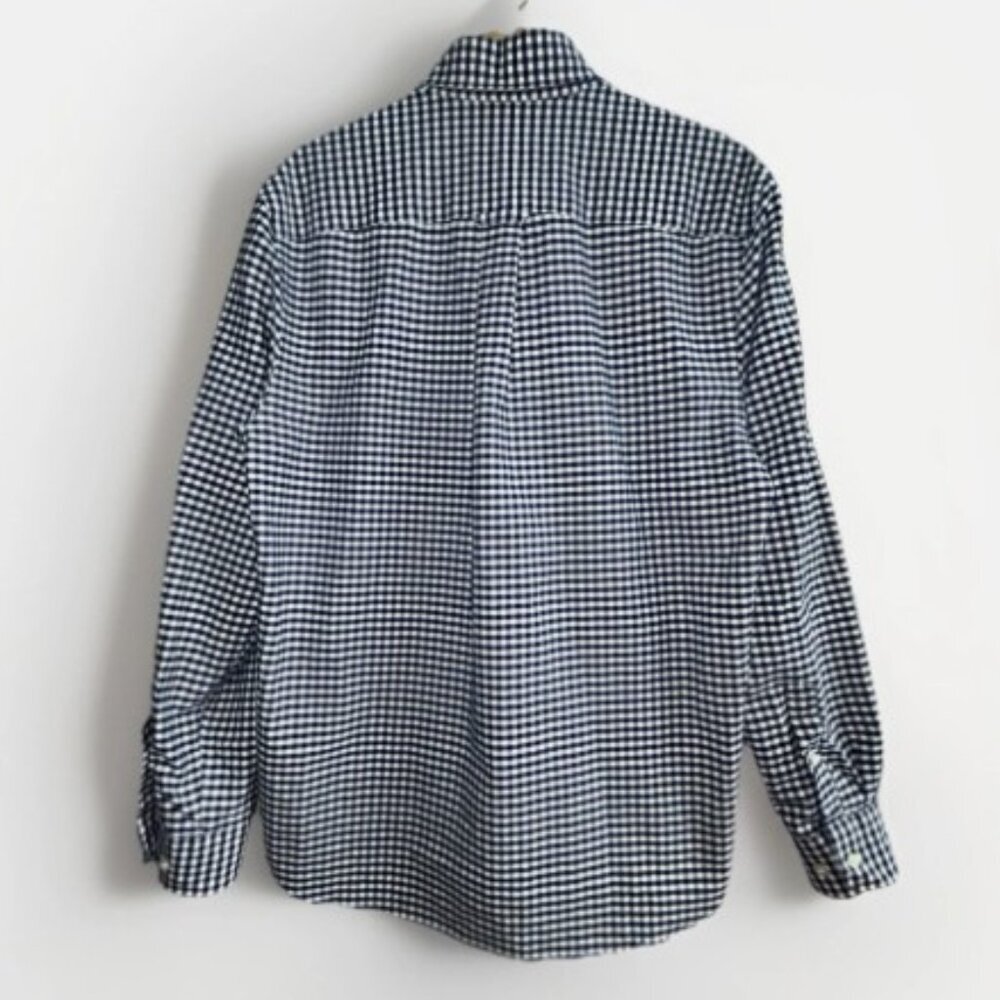 Jos A Bank 1905 Collection Tailored Fit Blue Collar Dress Shirt Size Medium - Picture 5 of 9